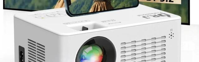 You should buy this portable HD projector while it’s more than half off