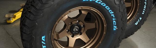 Why Some Tires Have A Blue Tint When They're New