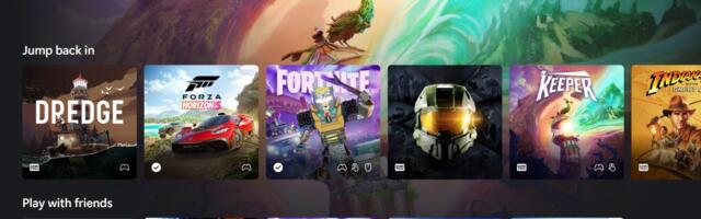 Xbox Cloud Gaming’s new design teases the future of Xbox console UI