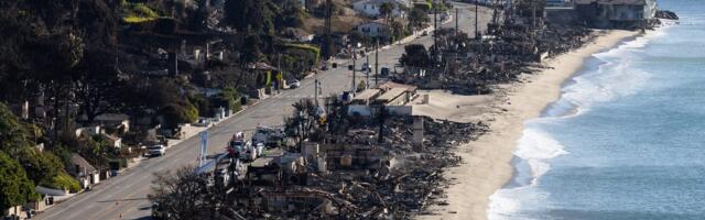 Photos show the devastating aftermath of the Los Angeles fires as parts of the city continue to burn