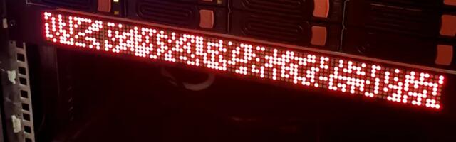 Raspberry Pi Pico brings a 'WOPR' of a feature to a server rack