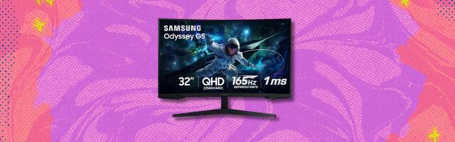 The Samsung 32-Inch Odyssey G55C is back at its lowest-ever price at Amazon