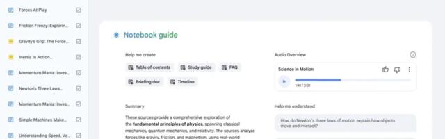 Google's crazy AI podcasting tool NotebookLM gets some upgrades