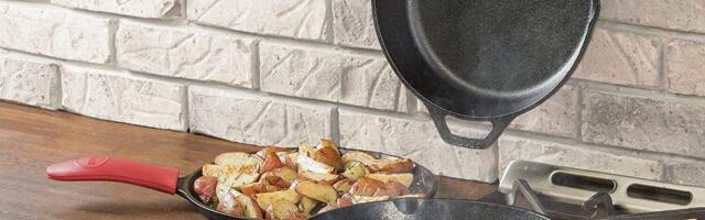 Use This Kitchen Staple to Clean Your Cast-Iron Skillet in Minutes