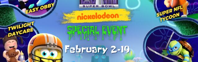 SpongeBob gets ready for Super Bowl LVIII with Roblox and Gamefam