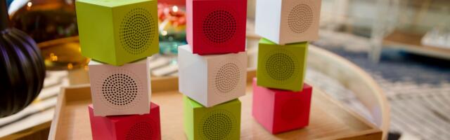 Ikea’s $10 Kallsup speakers are tiny, colorful, and surprisingly loud