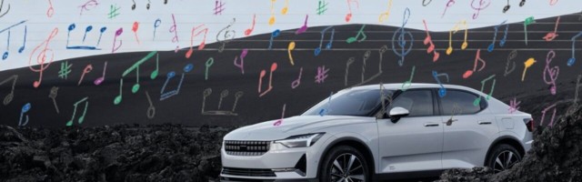 Composer Moritz Geist built music-making robots out of Polestar 2 parts