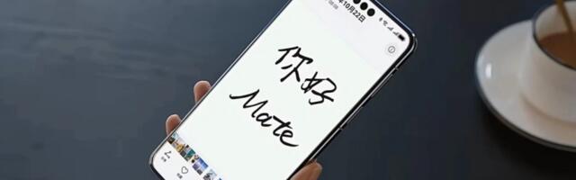 Huawei demoes gesture-operated  file transfer between devices