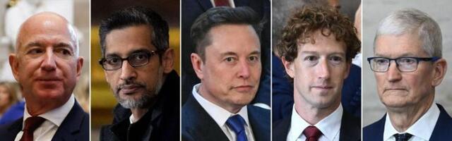 These tech leaders donated to Donald Trump. Now they’re out billions of dollars