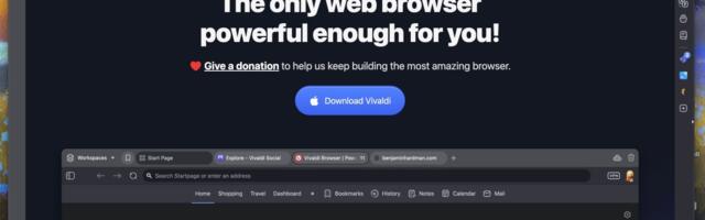 I ditched Chrome for the Vivaldi browser, and it’s awesome