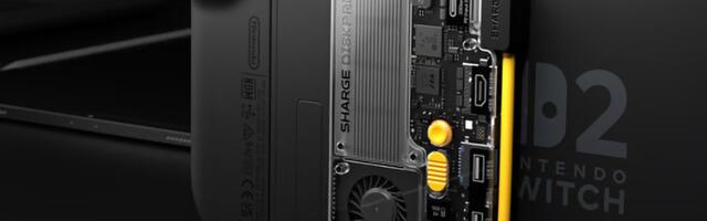 Sharge’s magnetic fan-cooled SSD doubles as a USB hub