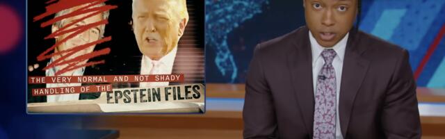 The Daily Show weighs in on new Epstein emails sent about Trump