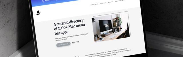 This website is a goldmine if you love Mac menu bar apps