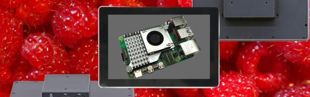 Raspberry Pi 5 powered aluminum industrial panel PC goes on sale