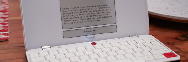 The Freewrite Traveler is an outstanding, but expensive, dedicated portable writing laptop