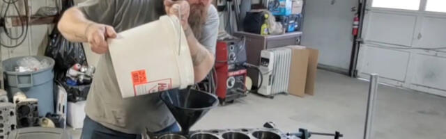 Why Do People Fill Engine Blocks With Concrete?