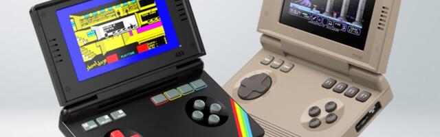 The Commodore 64 and ZX Spectrum have been turned into retrofuturistic handhelds