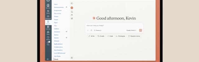 Claude can now connect to learning apps like Canvas, Panopto and Wiley