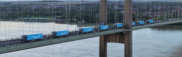 Amazon is rolling out the UK's biggest fleet of electric vehicles