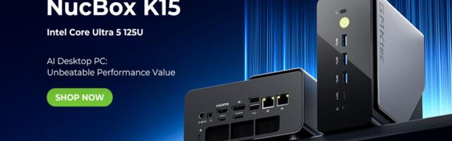 This is the cheapest OCuLink mini PC you can buy right now — NucBox K15 costs just $360 barebone and supports up to 24TB SSD