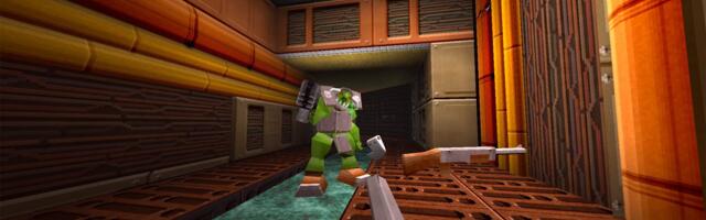 Ambitious developer showcases slick triple-level Quake-like game stored in tiny 64KB executable — every game asset tucked inside what could be a ‘rounding error’ in modern app payload terms