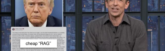 Seth Meyers mocks Trumps Truth Social rant about the NYT