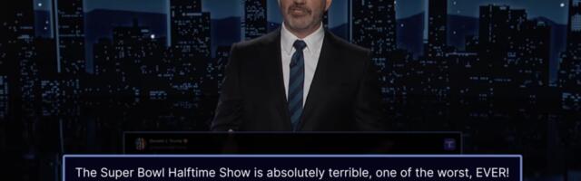 Jimmy Kimmel responds to Trump and the rights reaction to Bad Bunnys Super Bowl halftime show