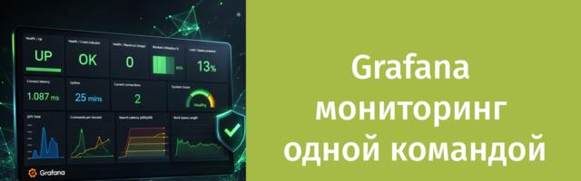 Мониторинг Manticore Search в Grafana одной командой