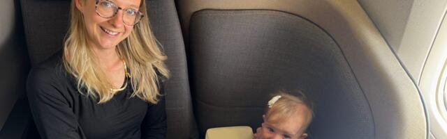 We spent 14 hours in Qatar Airways' Qsuites with our baby. It's easy to see why it's the 'world's best' business class.