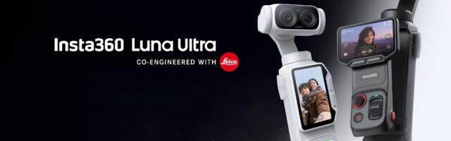 Insta360 Luna Ultra brings 8K recording and advanced stabilization to creators