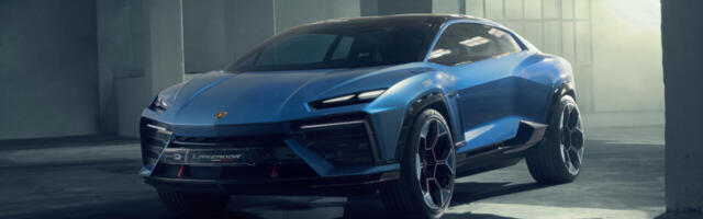 Lamborghini’s new electric car concept was inspired by spaceships
