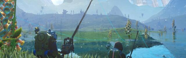 No Man's Sky gets reel in new Aquarius fishing update