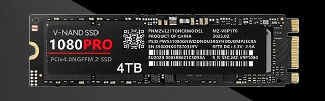 Buyer beware: Fake Samsung 1080 Pro 4TB SSD promising unbelievable 15.8 GB/s speeds for $43 is too good to be true