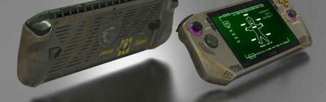 MSI's Claw 8 AI+ is first Lunar Lake handheld gaming console, comes in Fallout-themed version