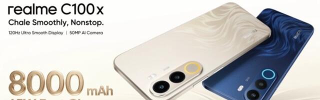Realme C100x debuts in India