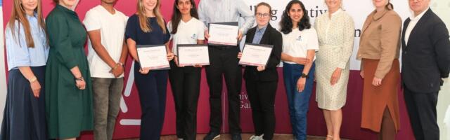 Student innovators win at Start With Us incubator awards