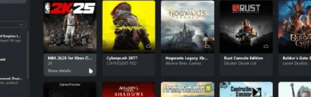 Xbox PC App Adds ‘Stream Your Own Game’ For Insiders Via Cloud Gaming