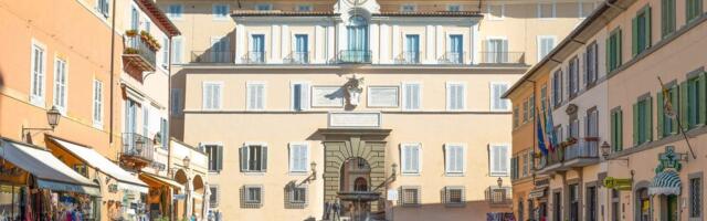 Inside the pope's centuries-old summer retreat, a 135-acre estate overlooking an Italian lake