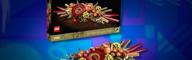 Save over $10 on the Lego Icons Dried Flower Centerpiece set at Amazon