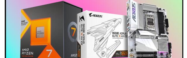 Get AMD's 7800X3D gaming CPU, plus a white Gigabyte B650E Aorus Elite motherboard for $449 at Newegg