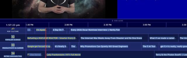 New Website ‘Channel Surfer’ Reinvents the Cable TV Couch Vegetation Experience for 2026