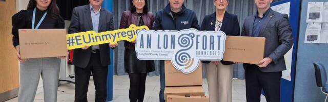Major laptop investment strengthens digital learning in Longford primary schools