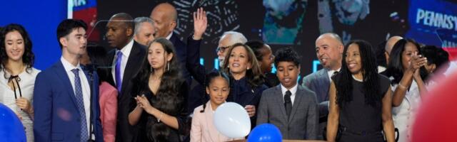 Kamala Harris’ racial and cultural firsts were onstage throughout the Democratic convention