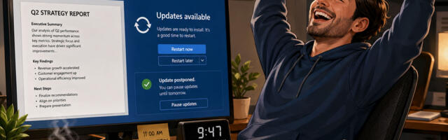 Microsoft Looks Ready To Stop Forcing Windows Updates At The Worst Time