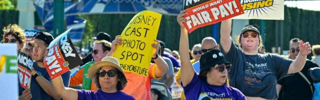 Disneyland unions agree to ‘historic’ 31% pay raise