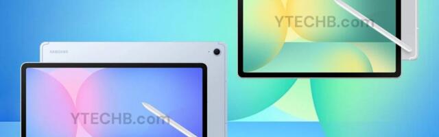 Samsung Galaxy Tab S10 FE and Tab S10 FE+ renders show changes to screen size and cameras
