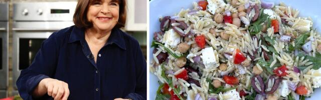 My Greek parents tried Ina Garten's Greek orzo salad, and now they can't stop making it