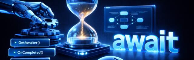 Await своими руками в C#