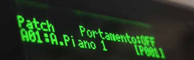 Превращаем MIDI клавиатуру в синтезатор. Часть 2. MINI-JV880pi