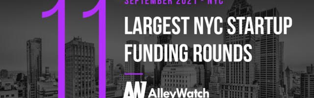 The 11 Largest NYC Tech Startup Funding Rounds of October 2021